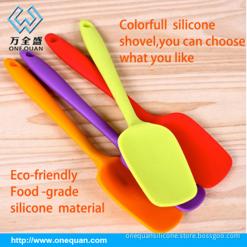 Durable kitchen tools silicone rubber promotional shovel